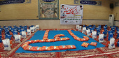 توزیع ۵۰۰ بسته معشیتی توسط گروه جهادی بسیج دانشجویی دانشگاه جامع علمی کاربردی استان بوشهر در روز عید سعید فطر