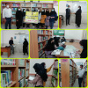 گزارش تصویری از بازدید دانشجویان و اساتید مرکز دیلم از کتابخانه باقرالعلوم همزمان با هفته کتاب و کتابخوانی