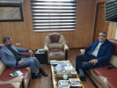 برگزاری دومین نشست مشترک رئیس واحد استانی با مدیر کل اداره تعاون، کار و رفاه اجتماعی استان