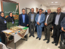 بازدید رئیس دانشگاه جامع علمی کاربردی از غرفه کارآفرینی دانشجویان استان بوشهر