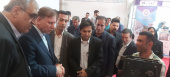 بازدید استاندار بوشهر از غرفه دانشگاه جامع علمی کاربردی در نمایشگاه دستاوردهای پژوهش، فناوری و فن بازار استان