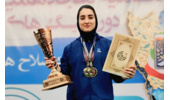 افتخارآفرینی دانشجوی دانشگاه جامع علمی کاربردی استان بوشهر در مسابقات لیگ دسته اول تیراندازی بانوان