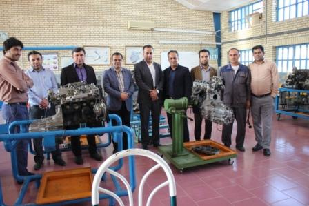 بازدید رئیس و کارکنان واحد استانی بوشهر ار مرکز علمی کاربردی فنی حرفه ای بوشهر