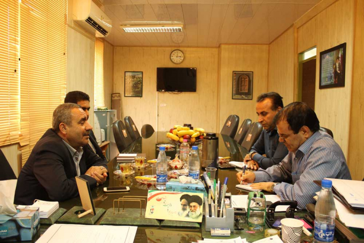 نشست با رییس و کارکنان بانک قرض الحسنه مهر ایران 