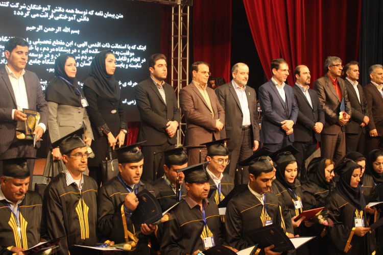 برگزاری نخستین جشن یکپارچه دانش آموختگان در دانشگاه جامع علمی کاربردی استان بوشهر