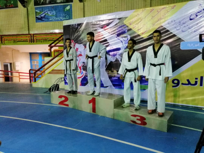 کسب مدال برنز مسابقات تکواندو در وزن اول توسط دانشجوی ورزشکار بوشهری در پنجمین المپیاد فرهنگی ورزشی دانشجویان دانشگاه جامع علمی کاربردی به میزبانی شهرکرد