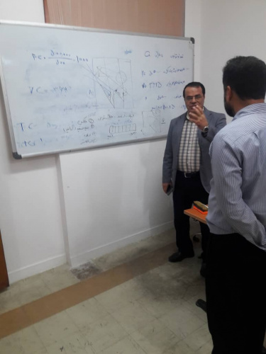 بازدید ریاست واحد‌ استان و هیئت همراه از مرکز تازه تاسیس آموزش علمی کاربردی نیکان فردوس لیان