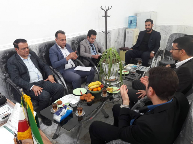 بازدید رییس و تیم نظارت و ارزیابی واحد استانی از مراکز آموزش علمی کاربردی استان بوشهر