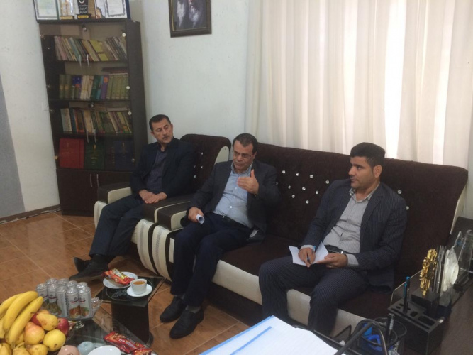 بازدید رییس و تیم نظارت و ارزیابی واحد استانی از مرکز آموزش علمی کاربردی تنگستان