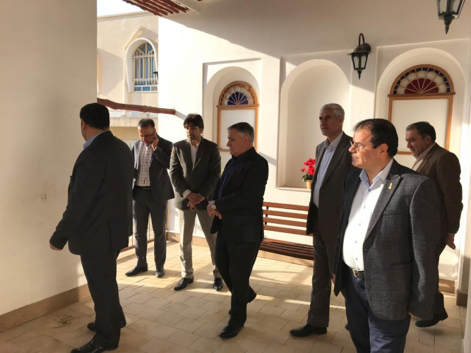 بازدید دکتر جلالی جواران معاون آموزشی دانشگاه از جهاد دانشگاهی بوشهر