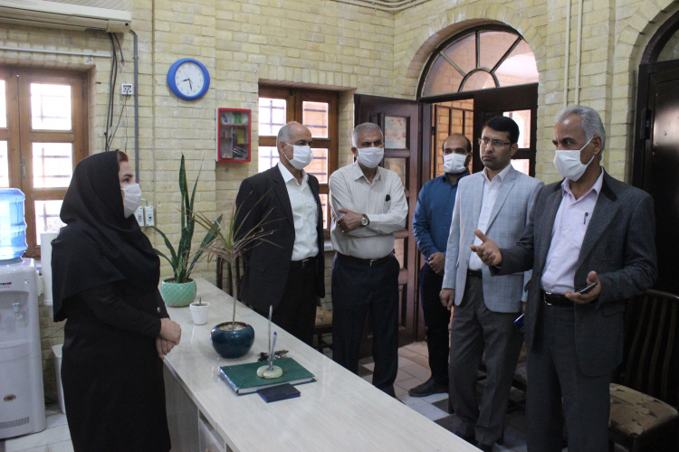 بازدید سرپرست واحد استانی از مرکز آموزش علمی کاربردی سازمان همیاری شهرداری های استان بوشهر