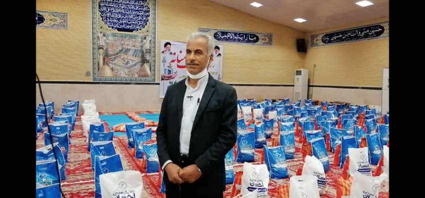 توزیع ۵۰۰ بسته معشیتی توسط گروه جهادی بسیج دانشجویی دانشگاه جامع علمی کاربردی استان بوشهر در روز عید سعید فطر