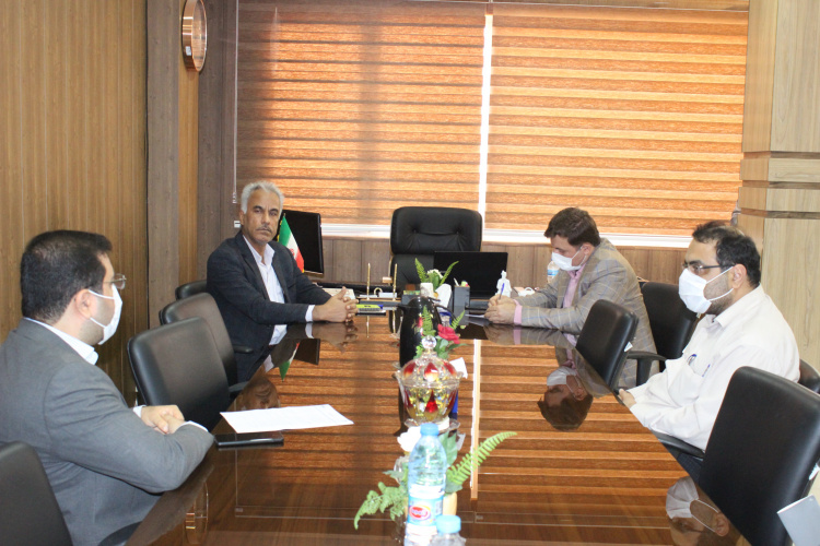 برگزاری جلسه با پارک علم و فناوری خلیج فارس استان بوشهر