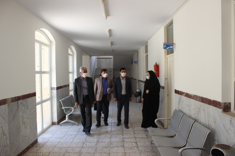 بازدید نظارتی سرپرست دانشگاه جامع علمی کاربردی استان بوشهر از مرکز آموزش علمی کاربردی شرکت کشت و صنعت پاسارگاد تنگستان