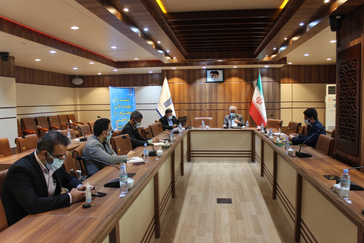 ششمین جلسه شورای پژوهش و فناوری دانشگاه جامع علمی کاربردی استان بوشهر در سال ۹۹ برگزار شد