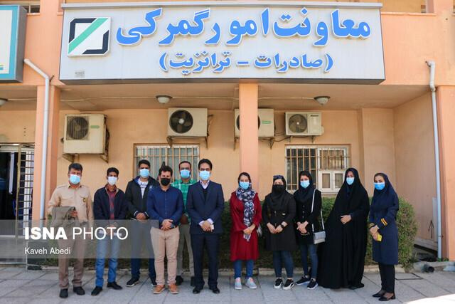 بازدید علمی دانشجویان مرکز آموزش علمی کاربردی جهاددانشگاهی از گمرک بوشهر