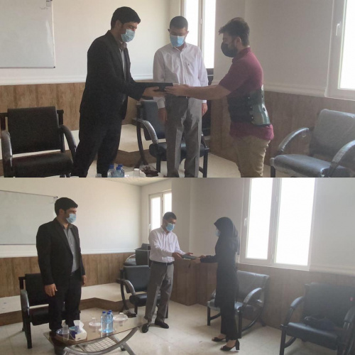 تقدیر و حمایت مرکز آموزش علمی کاربردی گروه صنعتی پلیمر بوشهر از دانشجویان اتباع افغانستانی