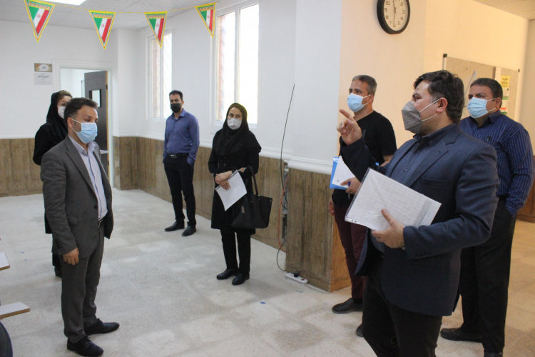 بازدید نظارتی از مرکز آموزش علمی کاربردی گروه صنعتی پلیمر بوشهر