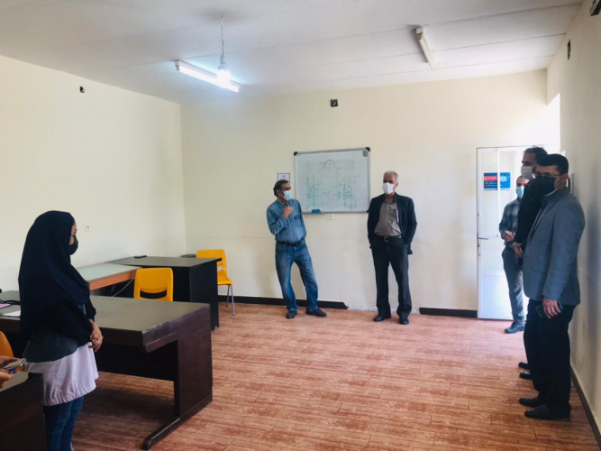 بازدید رئیس دانشگاه از روند برگزاری کلاس های حضوری برخی از مراکز علمی کاربردی شهرستان بوشهر