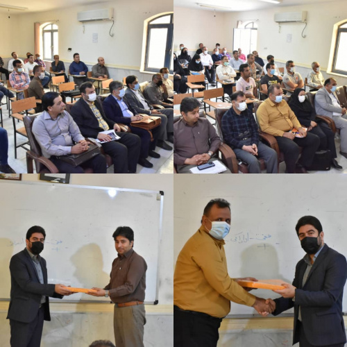 برگزاری مراسم آئین گرامی داشت روز معلم و یاد و خاطره استاد شهید مرتضی مطهری در مرکز آموزش علمی کاربردی شهرداری شبانکاره