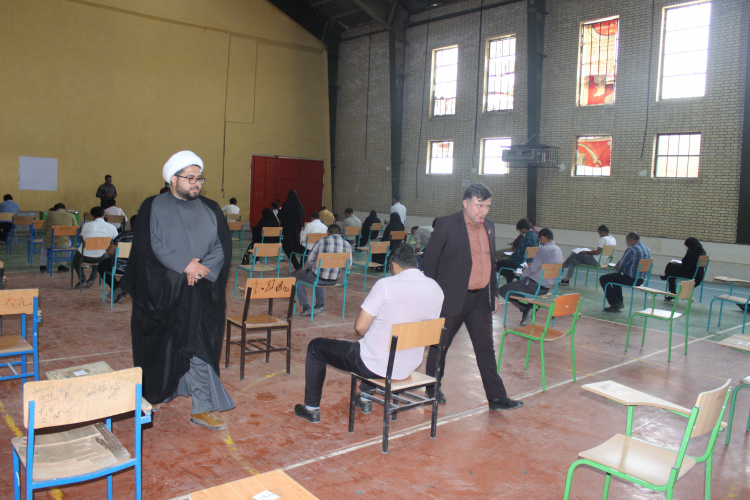 هیأت  نظارت و ارزیابی واحد استانی از روند برگزاری امتحانات پایان ترم مراکز آموزش علمی کاربردی تحت نظارت بازدید به عمل آورد