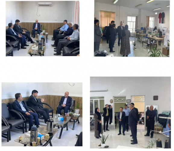 بازدید استاندار بوشهر از مرکز آموزش علمی کاربردی پلیمر