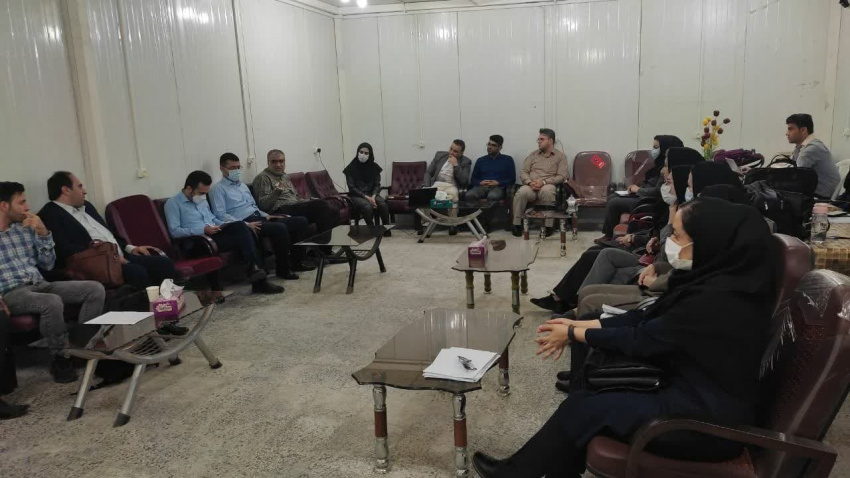 بازدید و نشست رئیس واحد استانی با مدرسان مراکز کشت و صنعت کوثر کاکی و کنگان