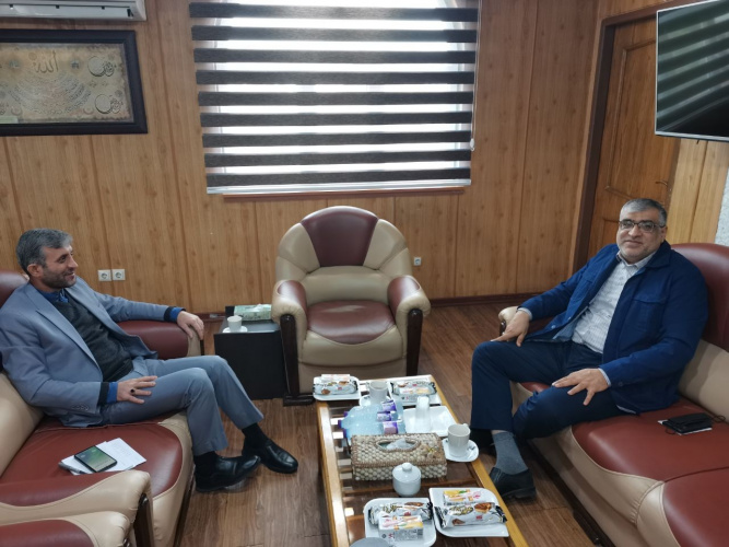 برگزاری دومین نشست مشترک رئیس واحد استانی با مدیر کل اداره تعاون، کار و رفاه اجتماعی استان