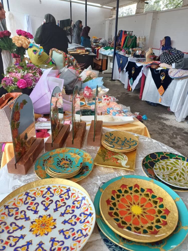 برپایی نمایشگاه بهاره نیکان